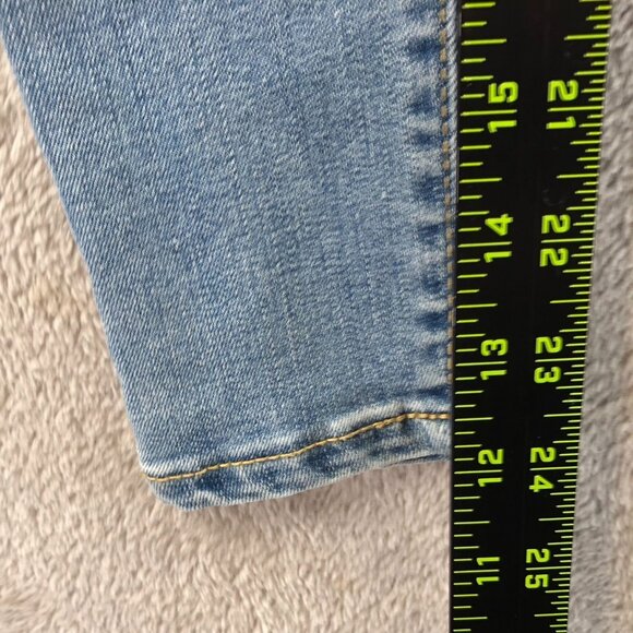 Aeropostale American Eagle Womens Jeans Size 000/00 Skinny Leg Blue Denim Casual - Picture 6 of 16
